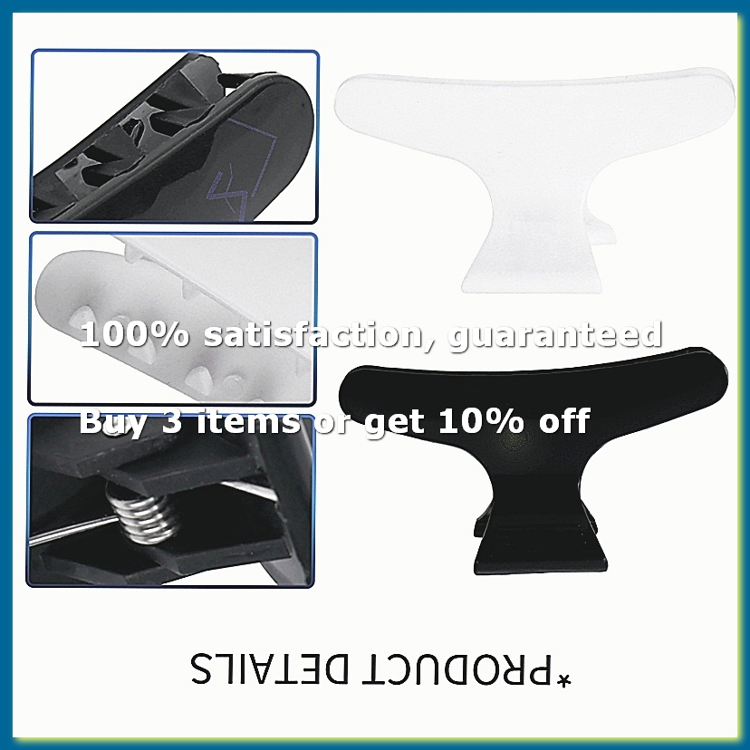 Hair Clips - 4 Pezzi Clip per Capelli Nere