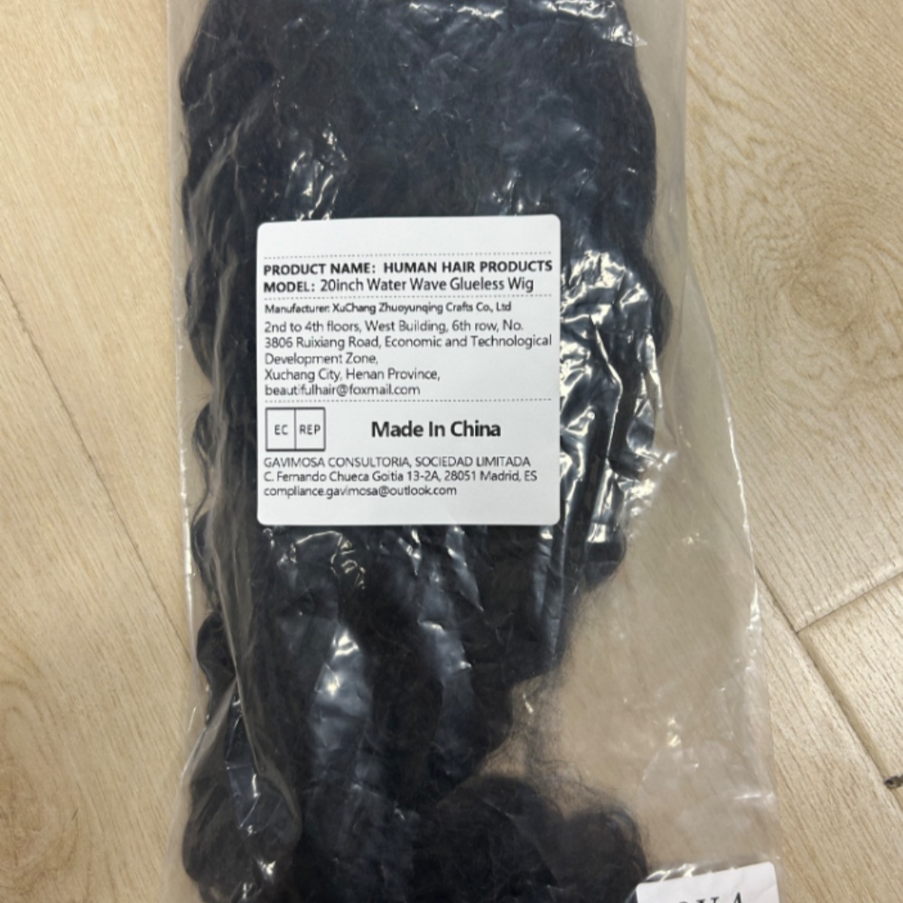 Deep Wave 3 Bundles With Closure - Ciocche di capelli ricci e ondulati,