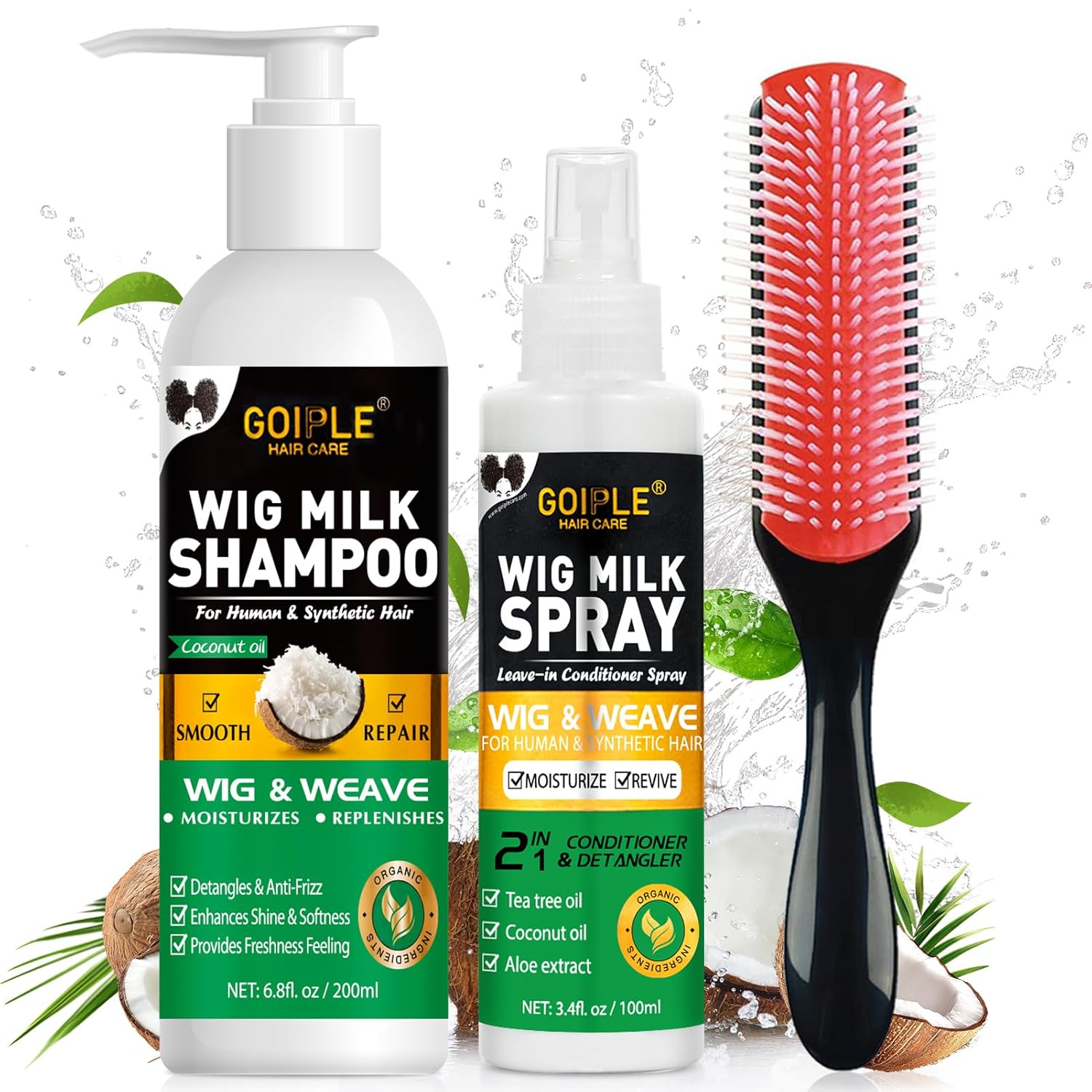 GOIPLE Kit 3 in 1 per la Cura  - Synthetic Wigs recensione e prezzo