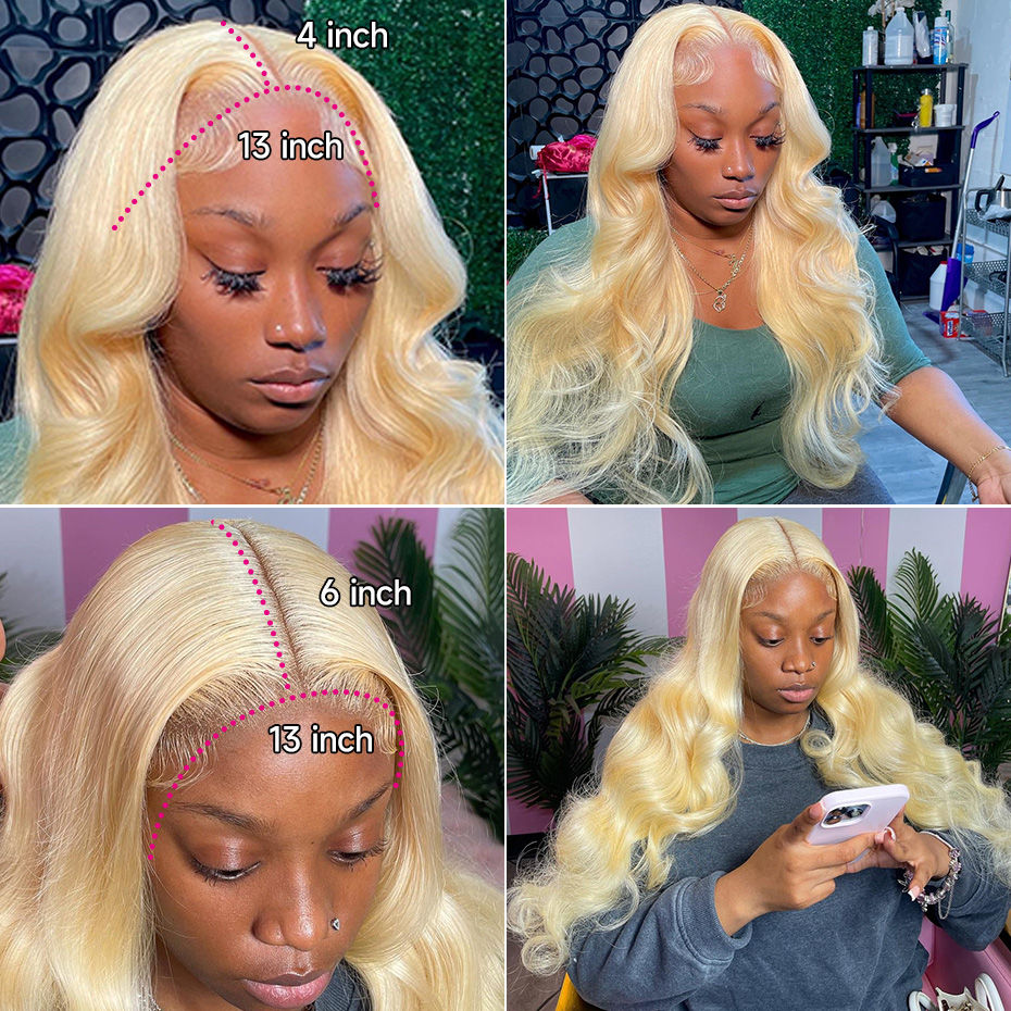 613 Parrucche in Capelli Umani - 613 Blonde Body Wave Lace Front Wig recensione e prezzo