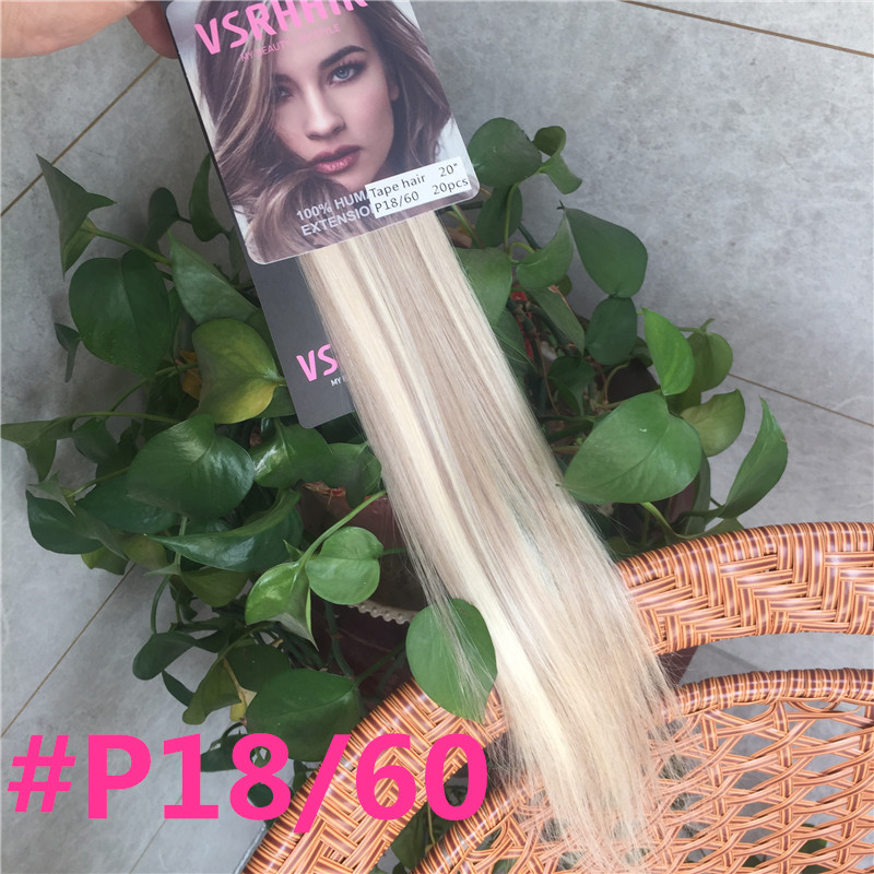 Vsrhair Tape In Hair 50cm 60cm - Invisible Tape In Extensions Real Hair recensione e prezzo
